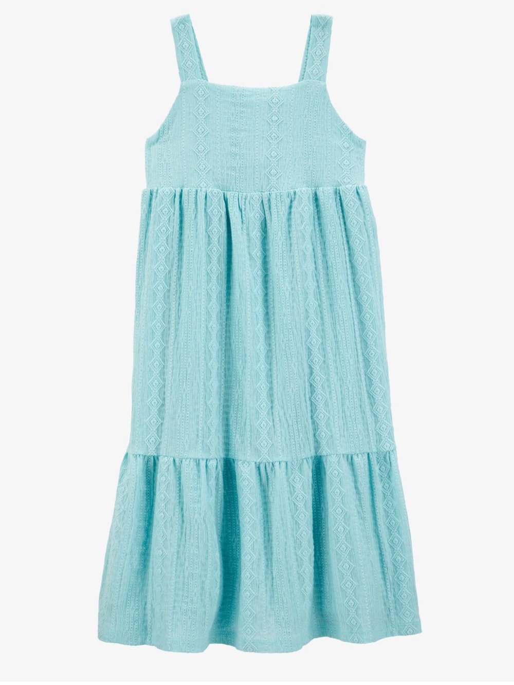 5/$20 SALE Carter's Aqua Knit Tiered Sundress for Girls